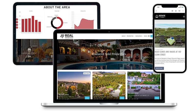 Brivity property landing page builder