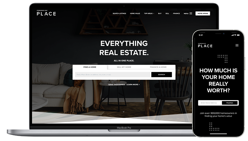 Brivity custom websites with IDX search
